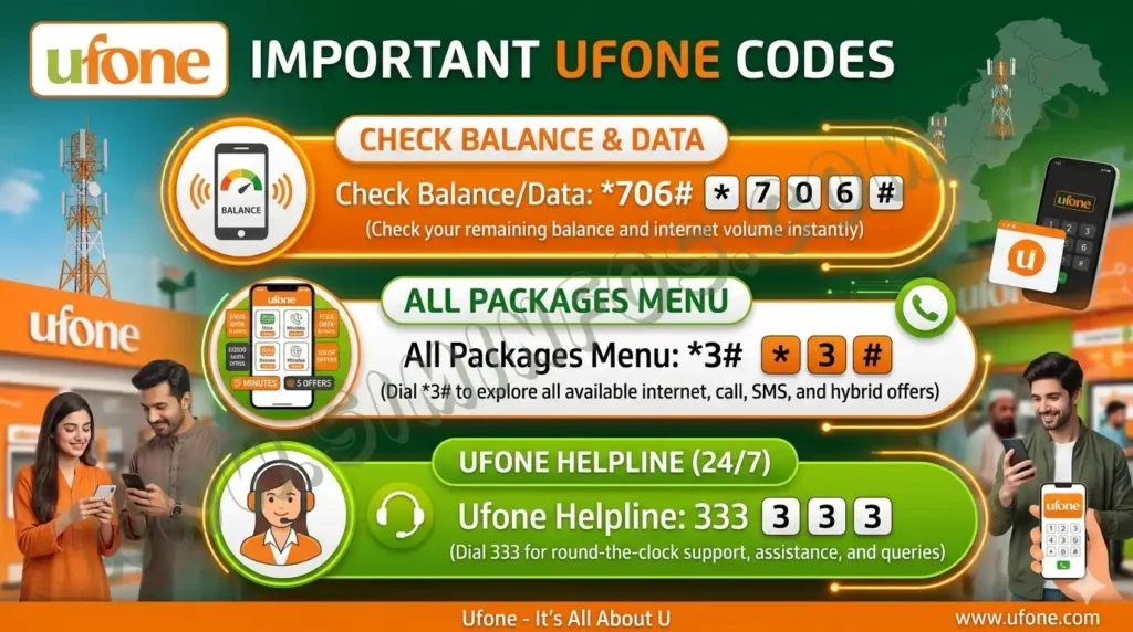 Ufone Sim Information 2026
