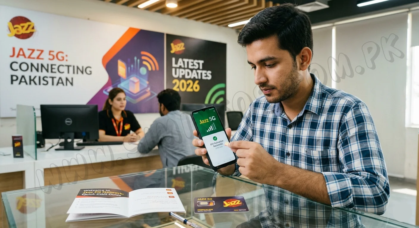 Jazz 5G SIM Activation